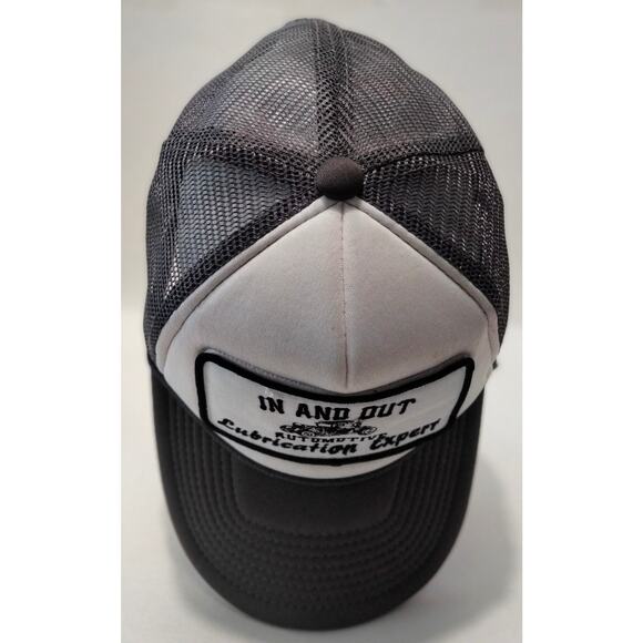 In And Out Automotive Lubrication Experts Hat Cap Trucker Snapback Mesh Uniform - Picture 5 of 8